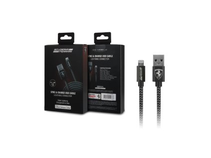22239 scuderia ferrari nabijeci kabel iphone usb a lightning cerny