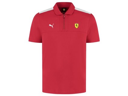 eng pl Scuderia Ferrari F1 Mens Classic Polo Shirt Dark Cherry 74939 1 11zon