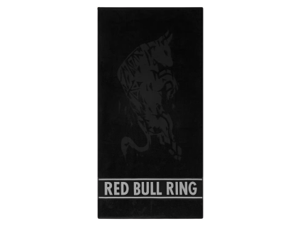 Red Bull Ring ručník osuška Paddock 70x140cm černý