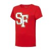 SF graphic tee red (Velikost XL)