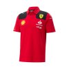 zul pl 2023 Ferrari Italy F1 Mens Team Polo Shirt red 19560 1