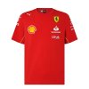 Scuderia Ferrari F1 team t shirt 2024