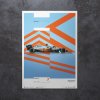 18289 5 posters mclaren x gulf daniel ricciardo 2021 edition 2 limited edition