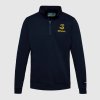 SENNA LEGACY FLEECE 1 4 ZIP MENS ASLE03002NVY FRONT GBG 11zon