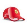 Ferrari F1 2026 Team Trucker Cap Charles Leclerc #16 - červená