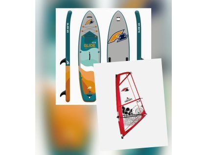 F2 Glide surf WS petrol 10.2 plus plachta 3.5m