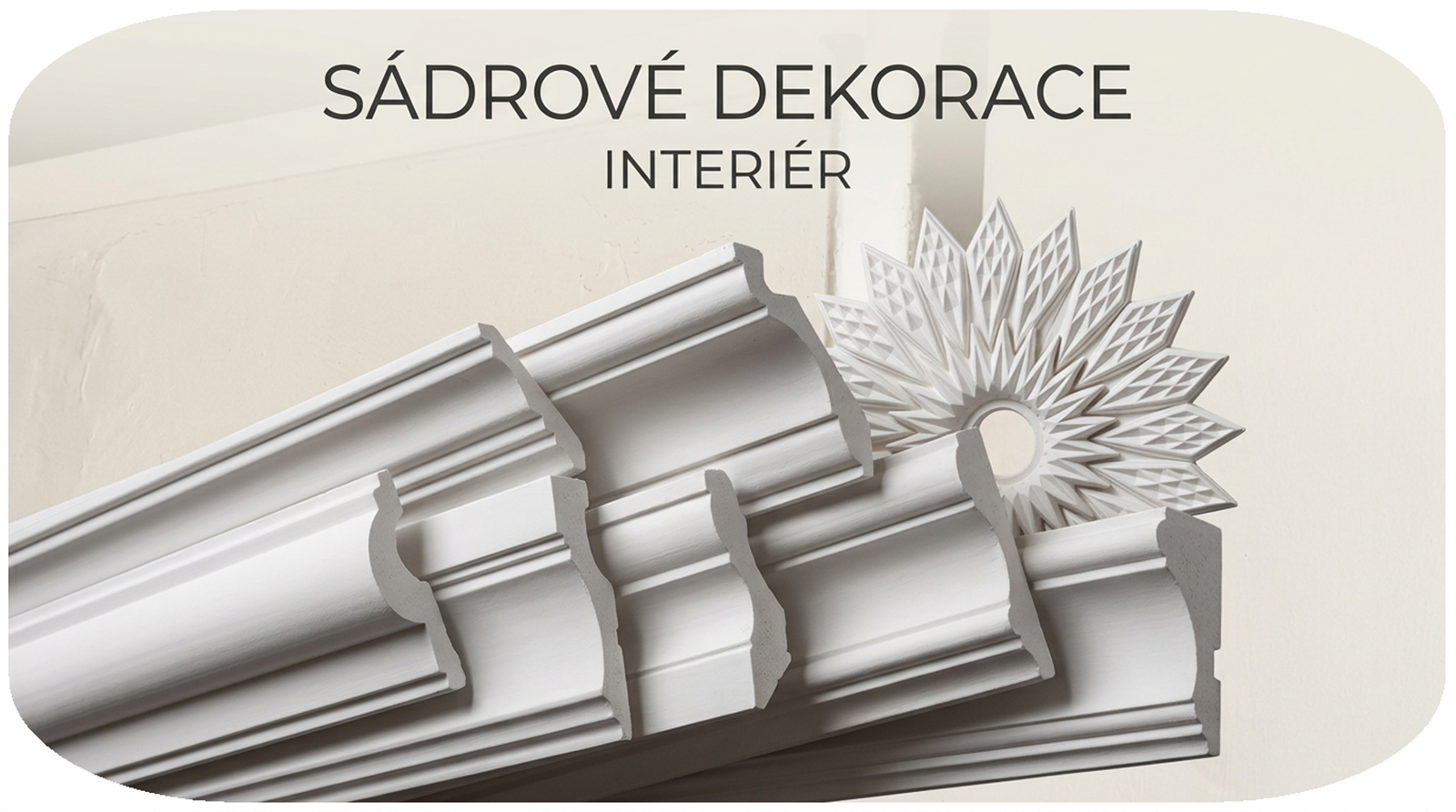 Sádrové dekorace
