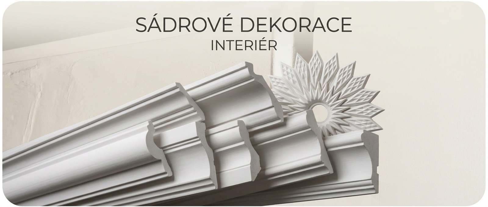 Sádrové dekorace