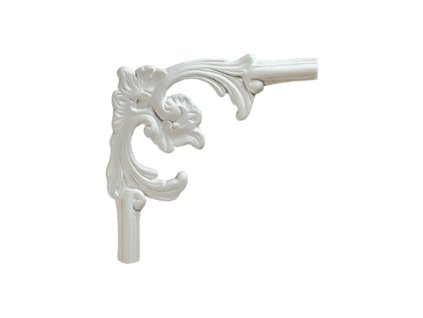 Sádrový dekorační roh 19,6x19,6 cm 33068