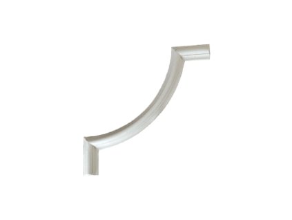 Sádrový dekorační roh 26,8x26,8 cm 32067