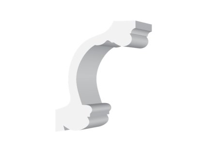 Sádrová stropní lišta 75x55 mm 71042