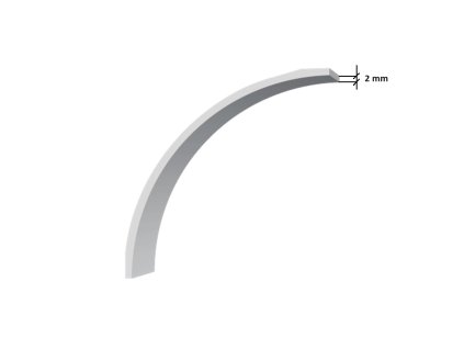 Sádrová stropní lišta 250x250 mm 71250
