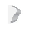 Sádrový dekorační roh 17,6x17,6 cm 33650