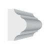 Sádrový dekorační roh 11x11 cm 32068