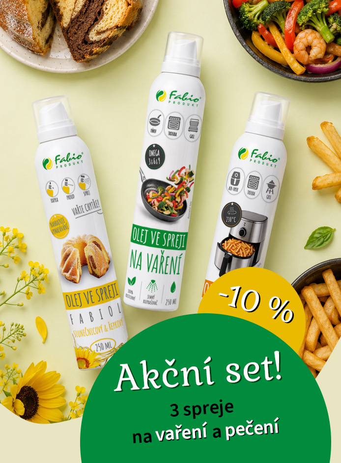 Akční set 3 olejů ve spreji