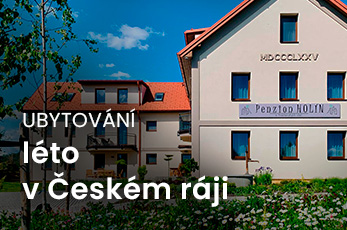 banner ubytování penzion holín