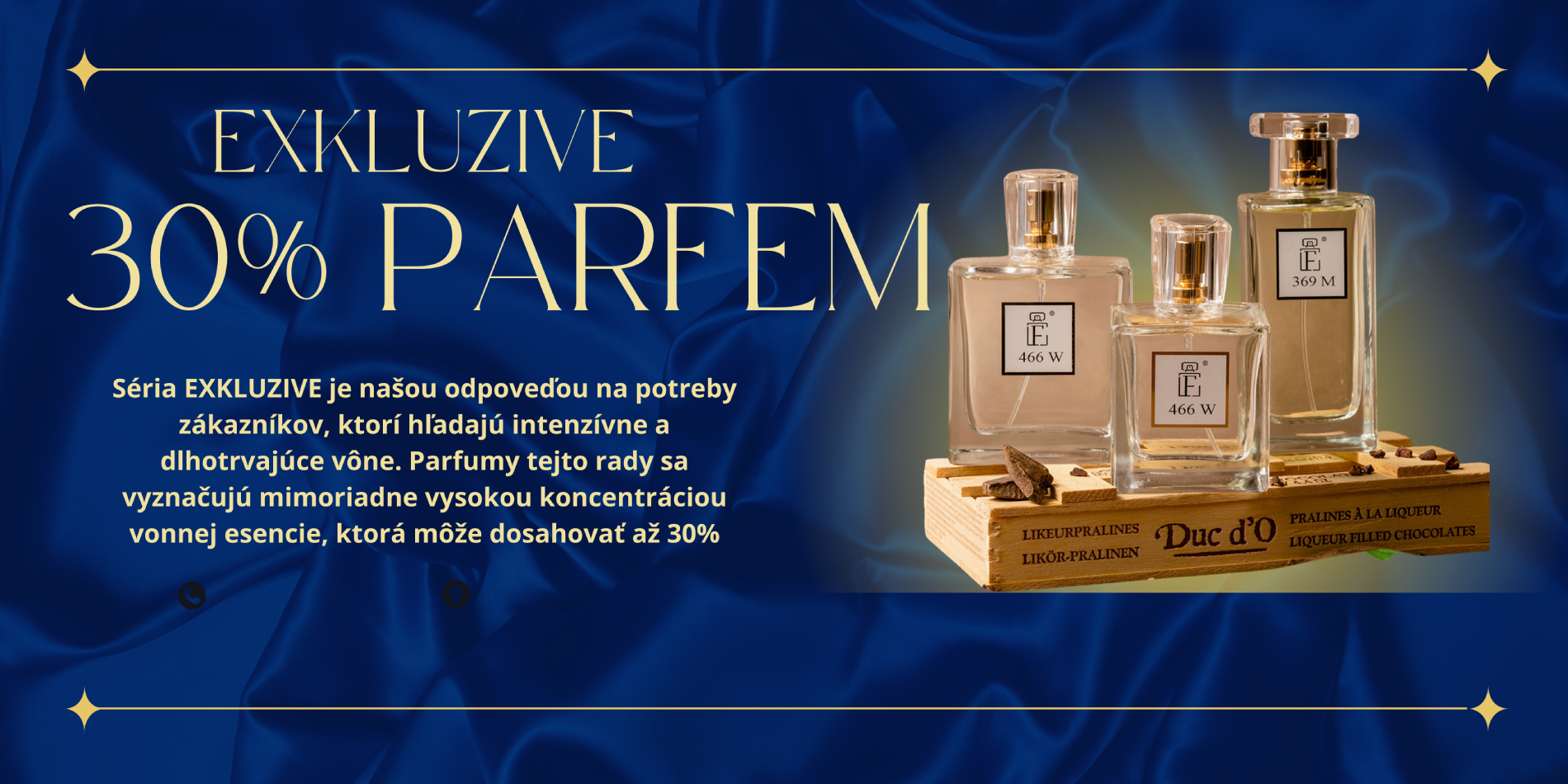 EXKLUZIVE PARFÉM 30%
