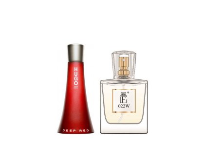 022w hugo boss deep red