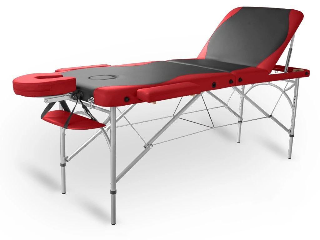 skladaci masazni stul tandem profi a3d duo modra cerna