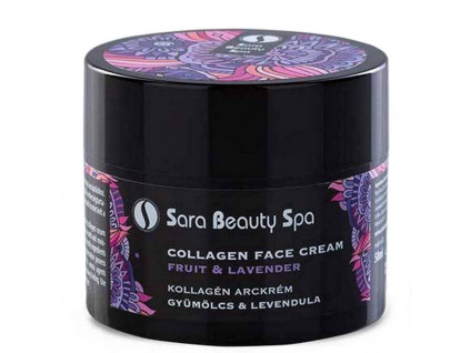 kolagenovy pletovy krem sara beauty spa ovoce a levandule | 50 ml