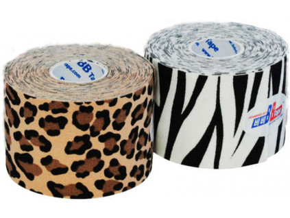 kineziologicky tejp bb tape design leopard zebra