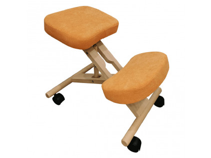 ergonomicka klekacka flonet oranzova otv