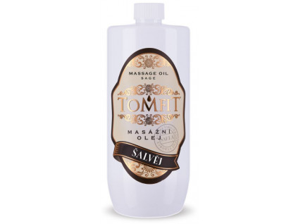 tomfit masazni olej mineralni salvej 1000 ml 13 0175