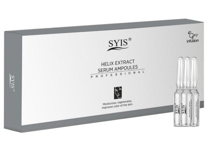 ampulky syis s extraktem ze slizu hlemyzde | 10x3 ml