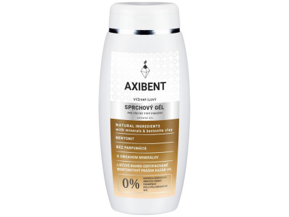 vyzivny jilovy sprchovy gel bez parfemace axibent | 200ml