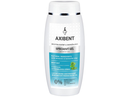 revitalizacni a osvezujici sprchovy gel s matovo citronelovou vuni axibent | 200ml