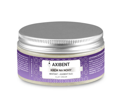 jilovy krem na nohy s jojobovym olejem a levanduli axibent | 100ml
