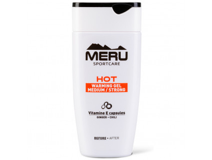 hrejivy gel meru hot medium strong zazvor a chili | 150 ml