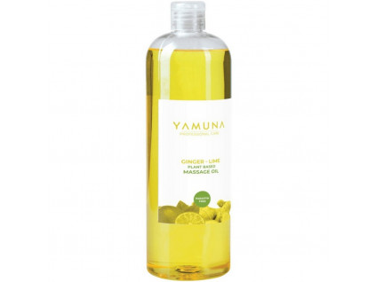 yamuna rostlinny masazni olej zazvor limetka | 1000 ml