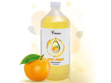 telovy masazni olej verana sladky pomeranc | 1000ml | 1