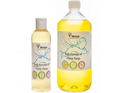 telovy masazni olej verana ylang ylang | 250ml, 1000ml