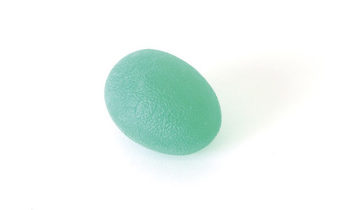 Levně Rehabilitační vajíčko na posílení rukou SISSEL® PRESS EGG Barva: zelená (silná zátěž)