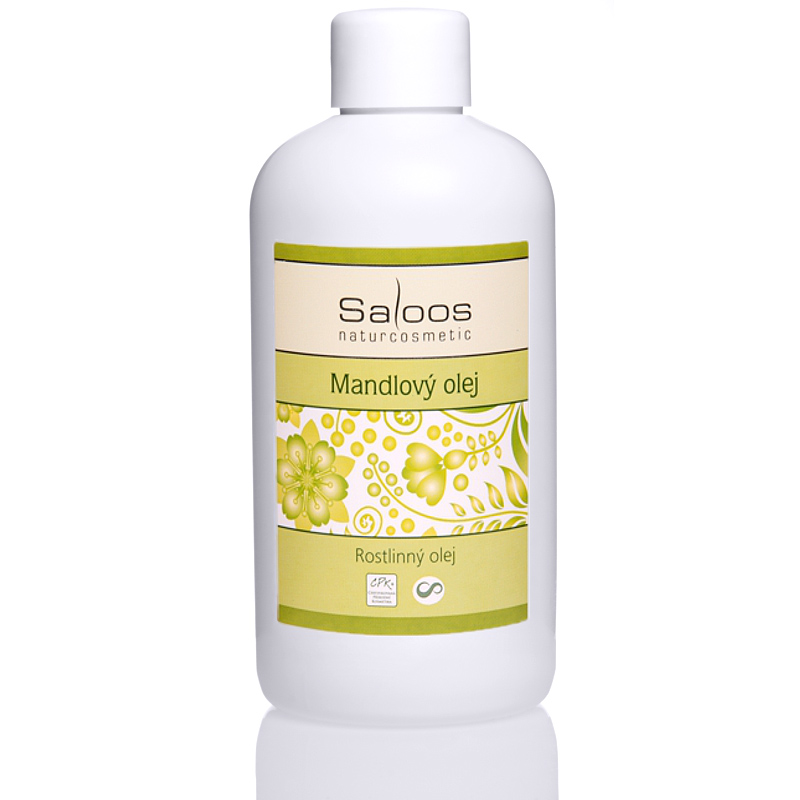 Levně Saloos mandlový olej lisovaný za studena Objem: 250 ml