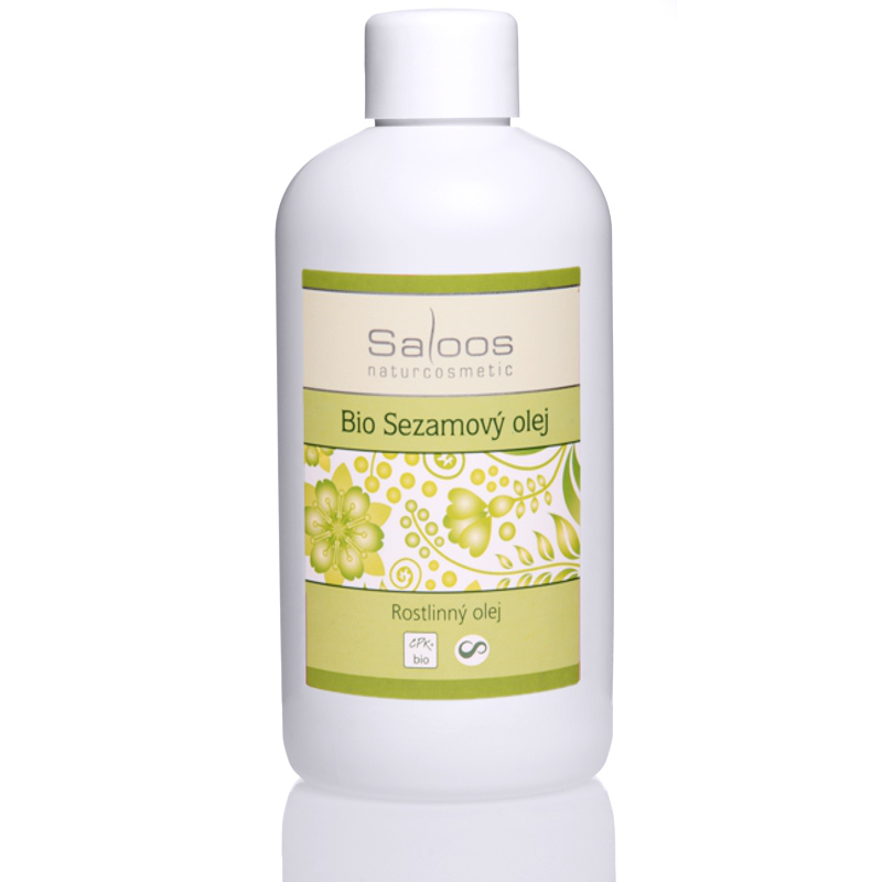 Levně Saloos Bio sezamový rostlinný olej lisovaný za studena Objem: 250 ml