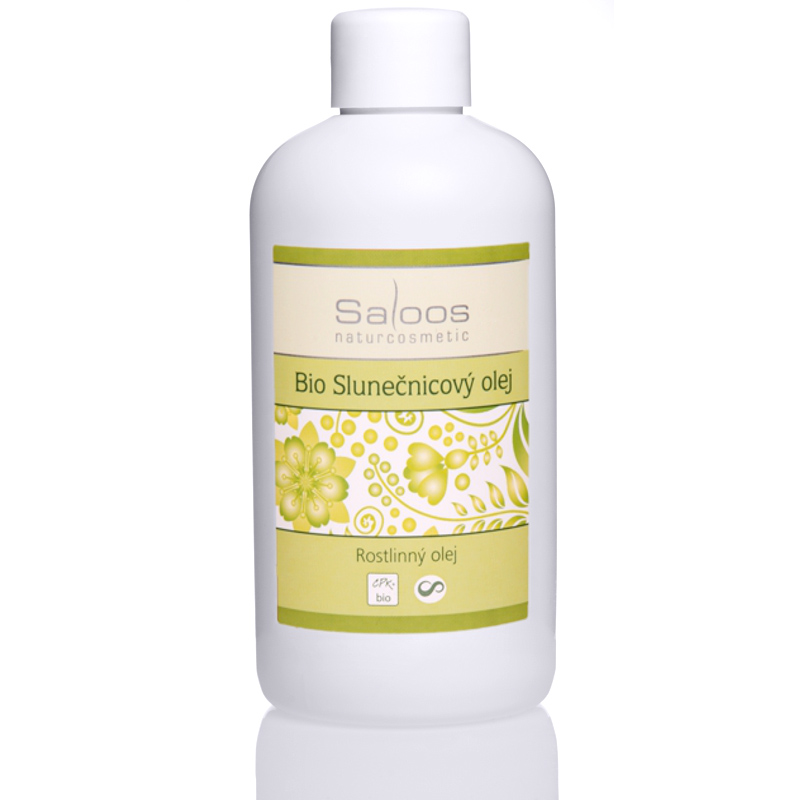 Saloos Bio slunečnicový rostlinný olej lisovaný za studena Objem: 250 ml