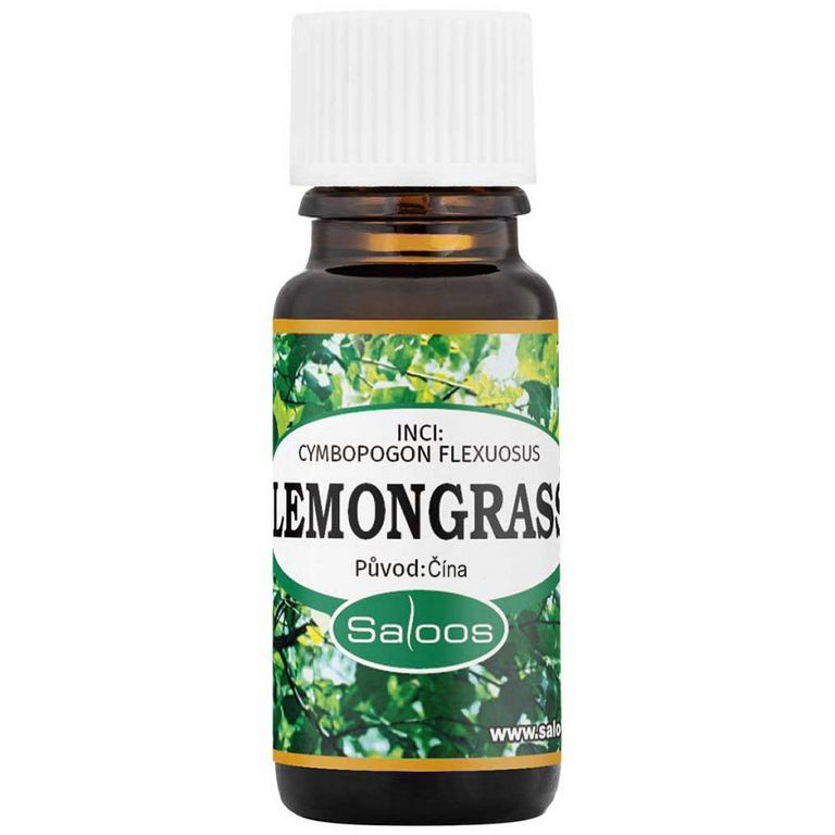 Levně Saloos esenciální olej Lemongrass 10 ml