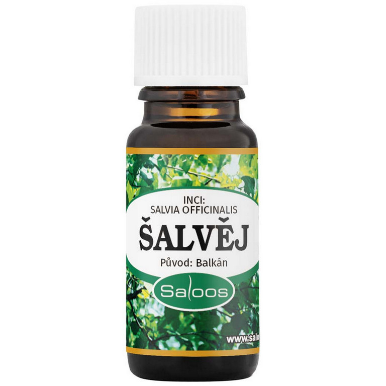 Levně Saloos esenciální olej Šalvěj 10 ml