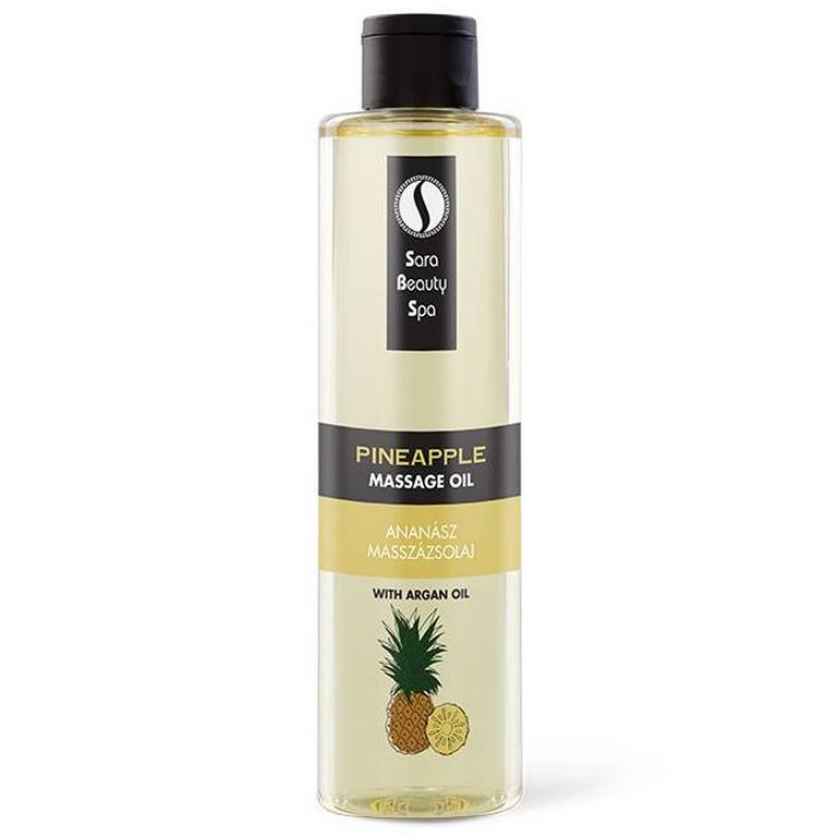 Levně Sara Beauty Spa přírodní rostlinný masážní olej - Ananas Objem: 250 ml