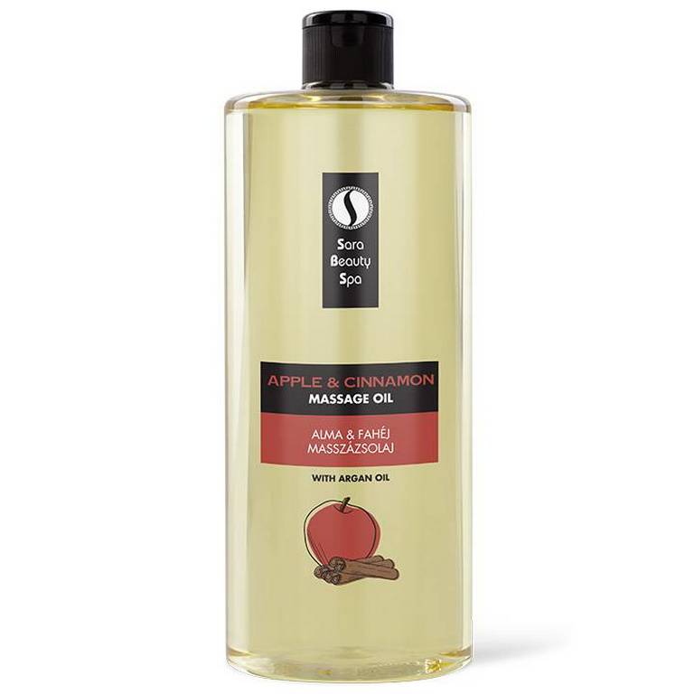 Sara Beauty Spa přírodní rostlinný masážní olej - Jablko-Skořice Objem: 1000 ml