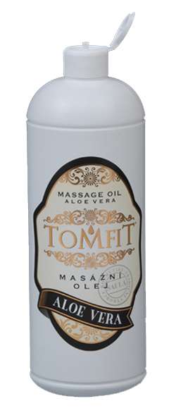 Levně Tomfit masážní olej aloe vera 1000 ml