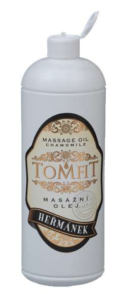 Levně Tomfit masážní olej heřmánek Objem: 1000 ml