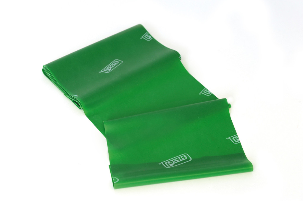 Levně Sissel Fitband Plus Barva: zelená, Velikosti: 15 cm x 2,5 m