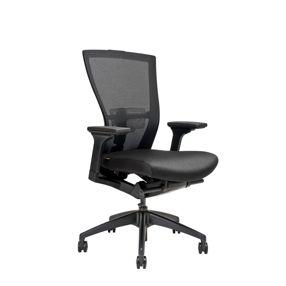 Levně Ergonomická kancelářská židle OfficePro Merens Barva: černá, Opěrka hlavy: bez opěrky