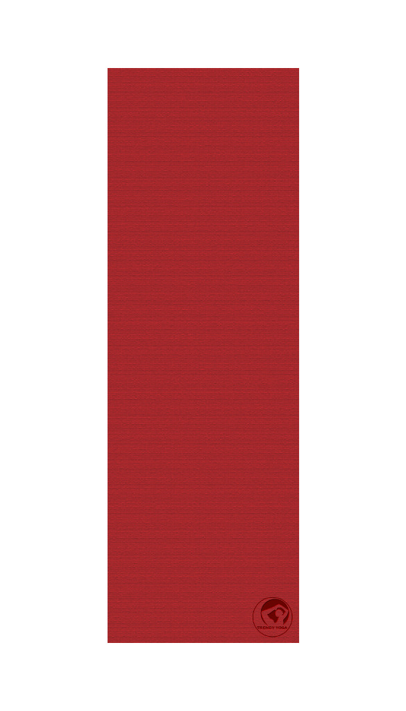Levně Trendy Sport Yoga Mat Barva: červená