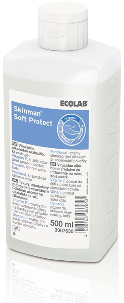 Levně Ecolab Skinman Soft Protect - dezinfekční přípravek na ruce