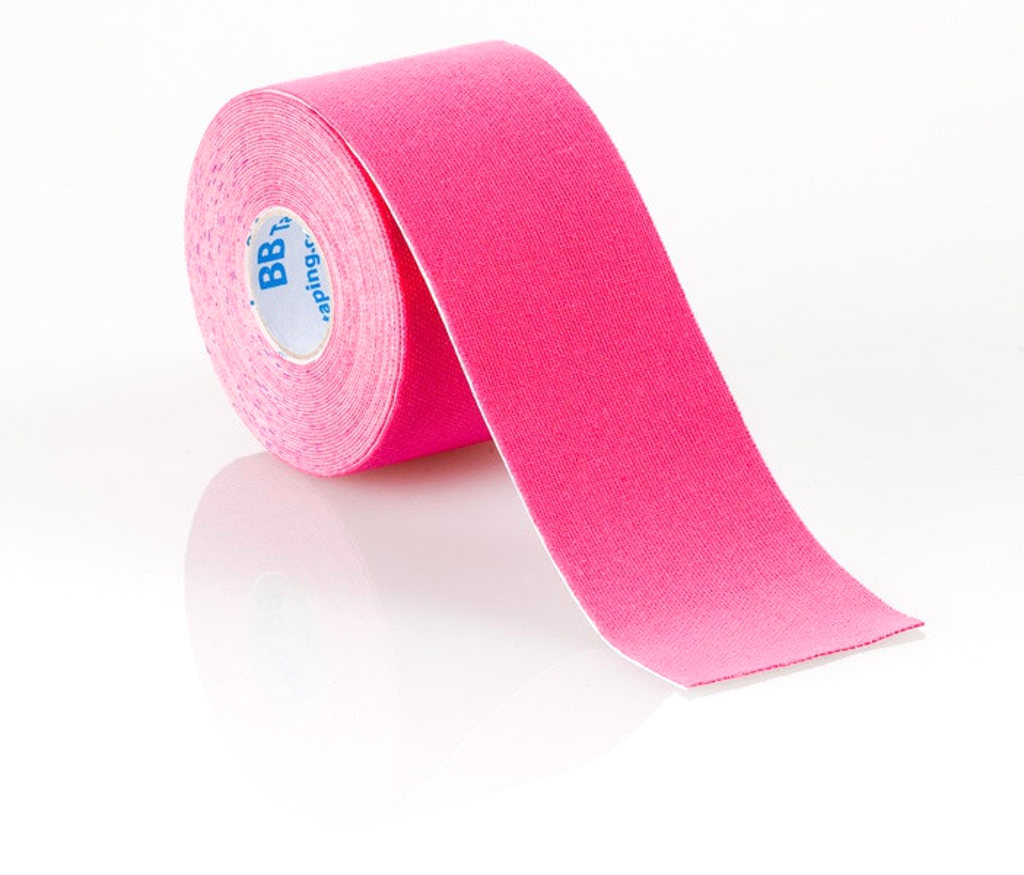 Levně BB Tape 5 cm x 5 m Barva: růžová